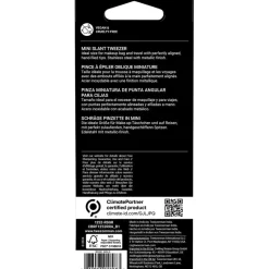 Tweezerman Pinzetten Schräge Mini Pinzette Rose Gold von