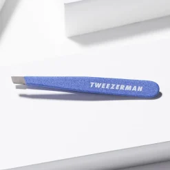 Tweezerman Pinzetten Schräge Mini Pinzette Granite Sky von