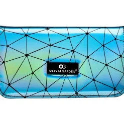 Olivia Garden PowerCut Modellierschere 6,0" RH Regenbogen-Blau In europäischer Ausführung mit 28 Zähnen von