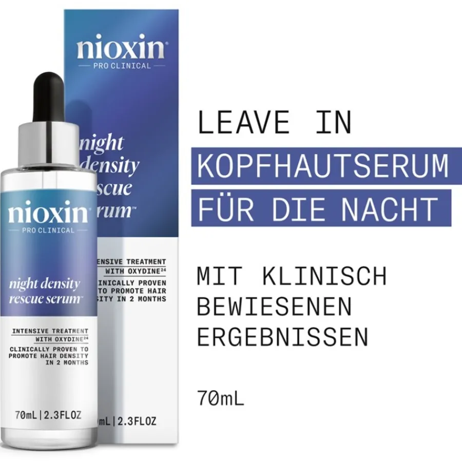 Nioxin Powerpflege gegen Haarausfall Night Density Rescue von