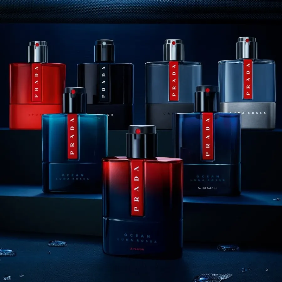 Prada Luna Rossa Ocean Eau de Toilette Spray - nachfüllbar Outlet