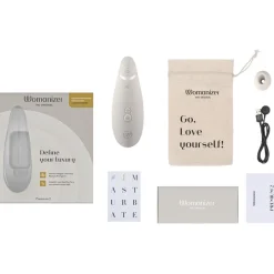 Womanizer Premium 2 Klitoris-Stimulator 2 Warm Grey von