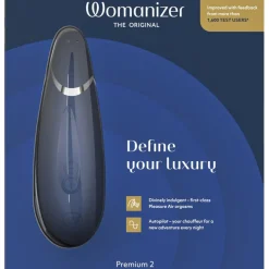 Womanizer Premium 2 Klitoris-Stimulator 2 Blueberry von