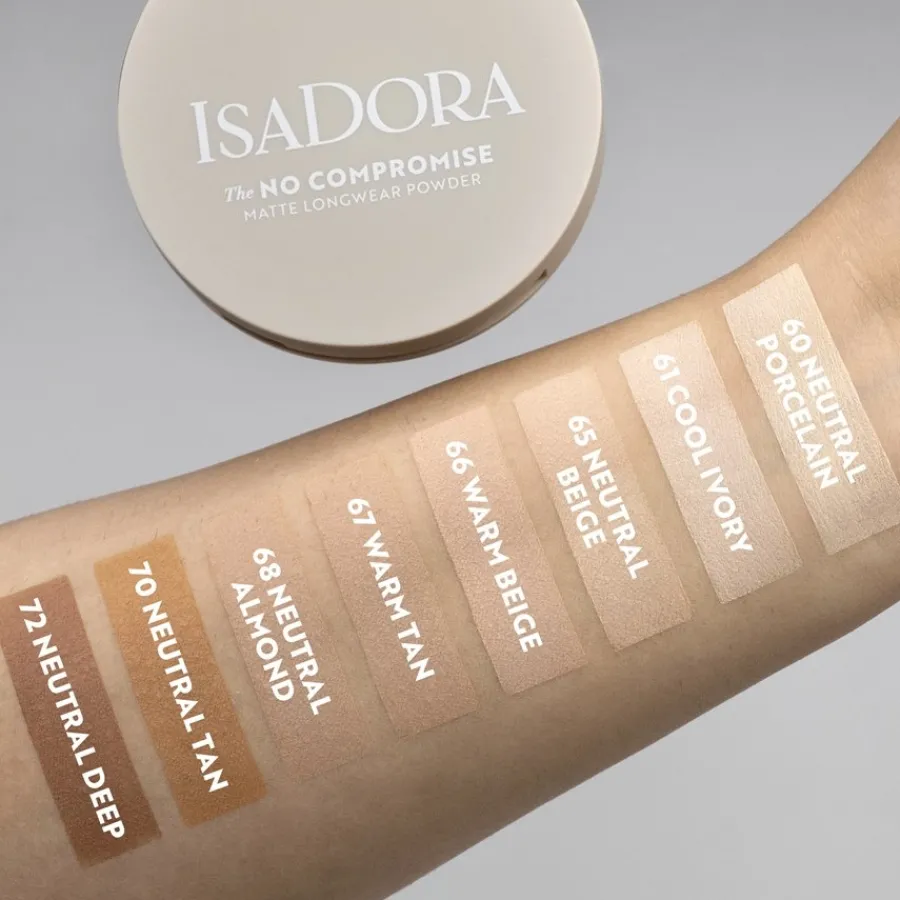 Isadora Puder The No Compromise Matte Longwear Powder von New