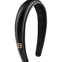 Balmain Hair Couture Puffed Leather Headband von Online