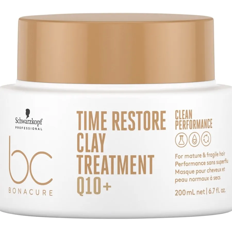 Schwarzkopf Professional Q10+ Time Restore Clay Treatment von