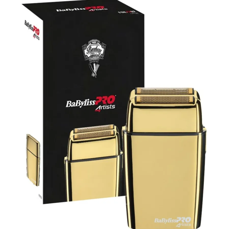BaBylissPRO Rasierer Doppelfolienrasierer Gold von Clearance