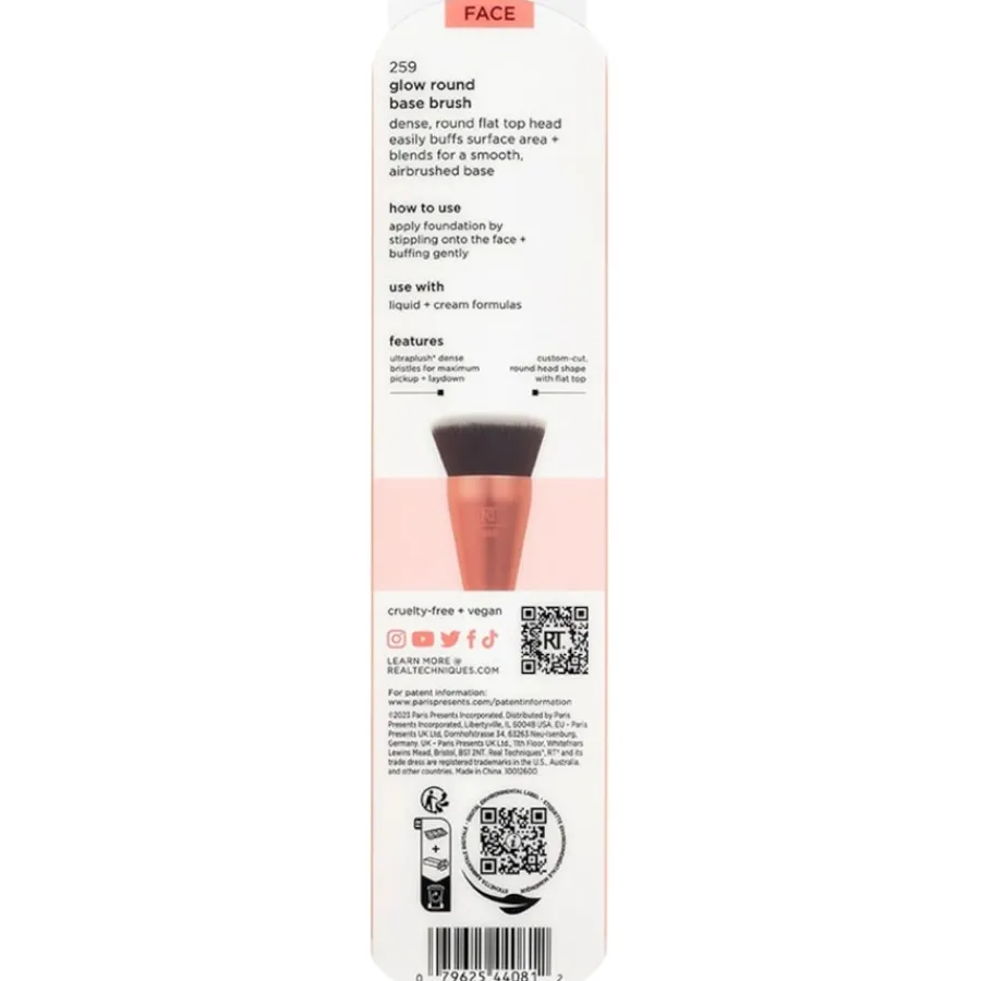 Real Techniques Glow Round Base Brush