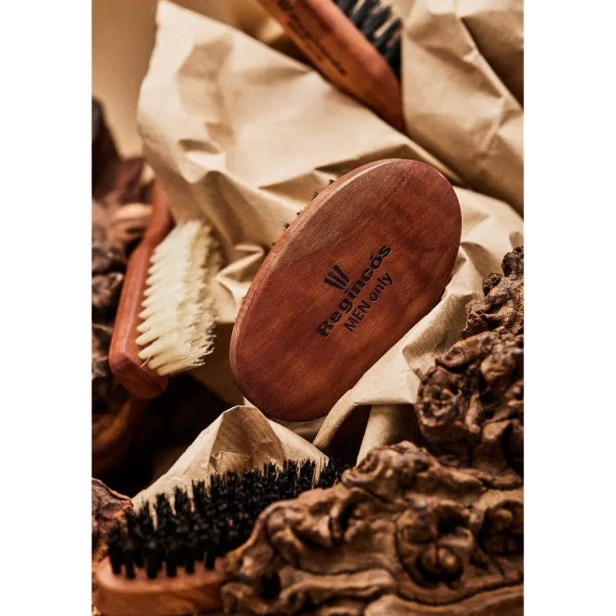 Regincu00F3s Regincós Männer & Barbiere Bartbürste Oval 7-reihig