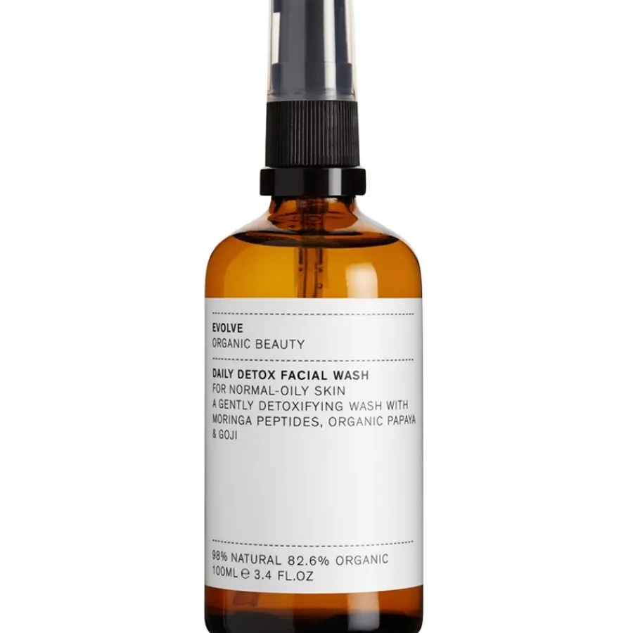 Evolve Organic Beauty Reiniger & Toner Daily Detox Facial Wash von Sale