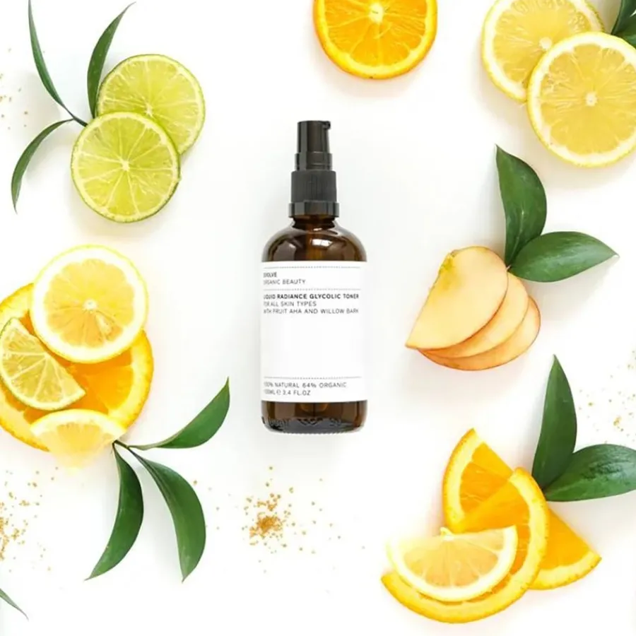 Evolve Organic Beauty Reiniger & Toner Liquid Radiance Glycolic Toner von