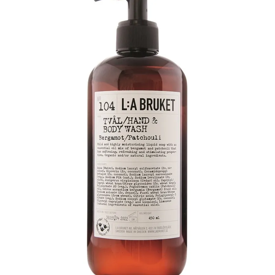 L:A BRUKET Reinigung 104 Hand & Body Wash Bergamot/Patchouli von
