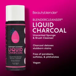 beautyblender Reinigung Cleanser Liquid Charocoal von