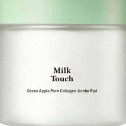 Milk Touch Reinigungspads Green Apple Pore Collagen Jumbo Pad von