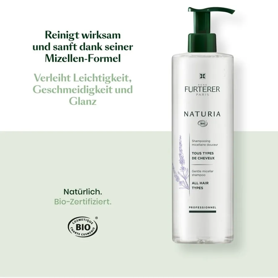 Renu00E9 Furterer René Furterer Naturia Sanftes Mizellen-Shampoo