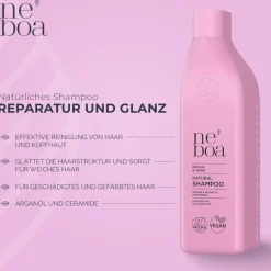 Neboa Repair & Shine Natural Shampoo Damaged & Coloured Hair von