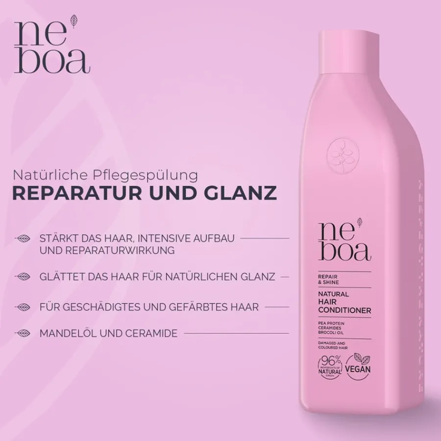 Neboa Repair & Shine Natural Hair Conditioner Damaged & Colored Hair von
