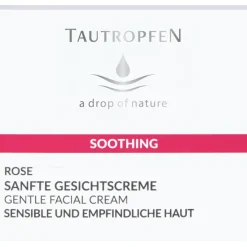 TAUTROPFEN Rose Soothing Solutions Sanfte Gesichtscreme von Online