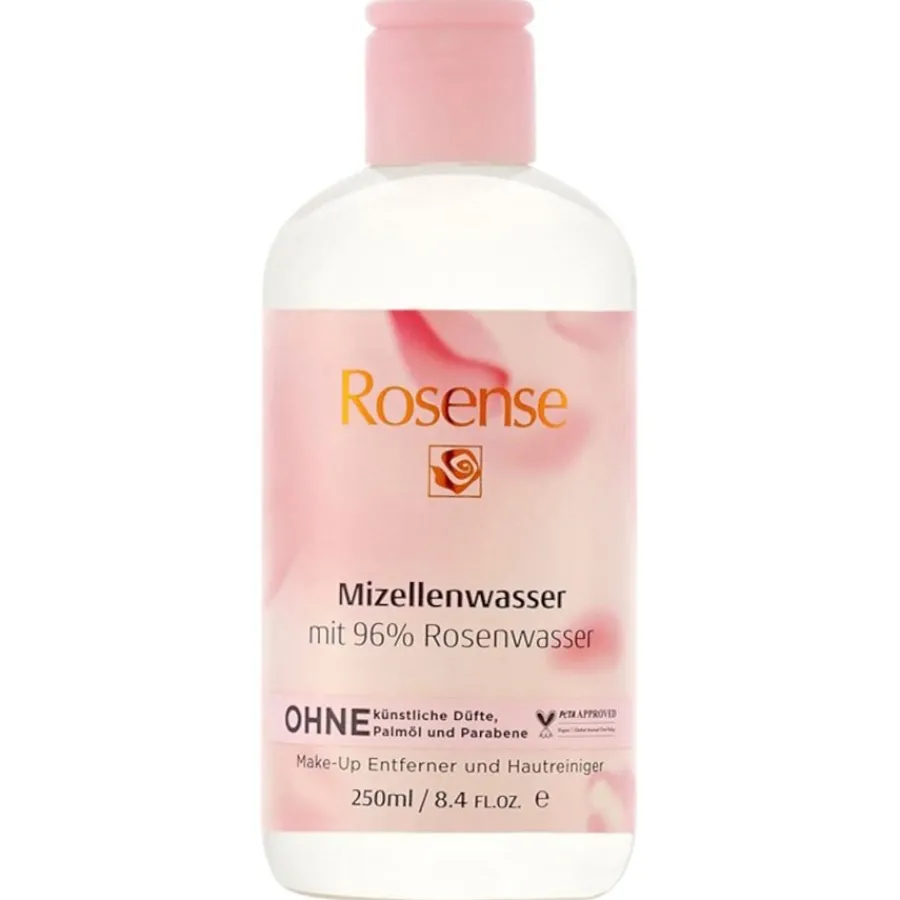 Rosense Mizellenwasser mit 96% Rosenwasser
