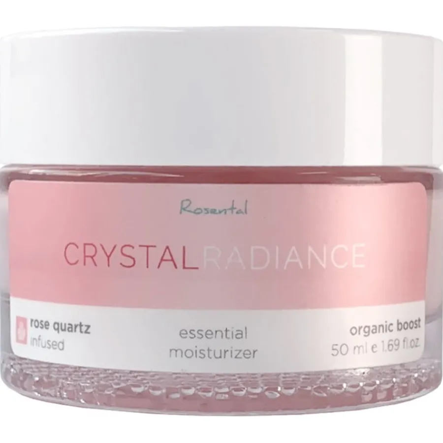 Rosental Organics Hydrating Moisturizer with Rose Quartz & Aloe Vera