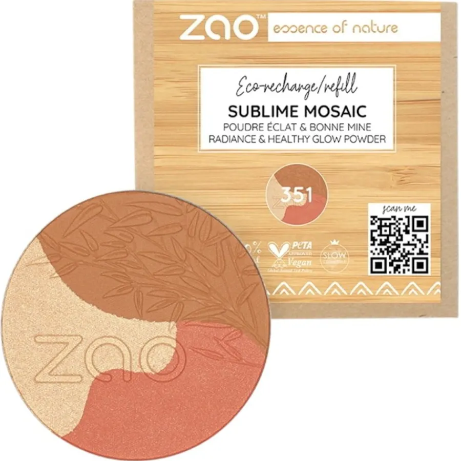 Zao Rouge & Highlighter Refill Sublime Mosaic von
