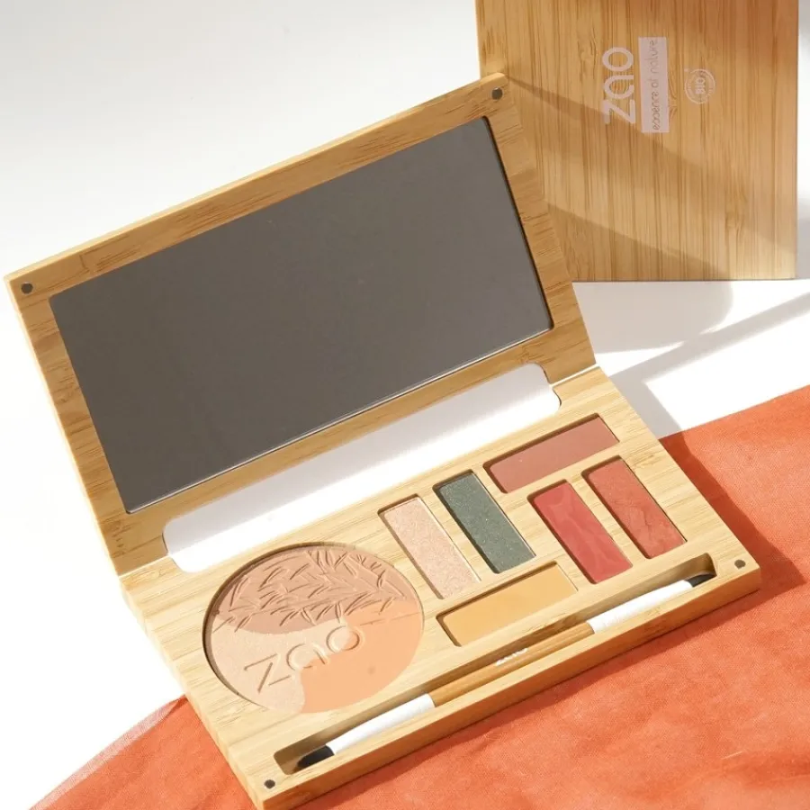 Zao Rouge & Highlighter Terra Toscana Palette von