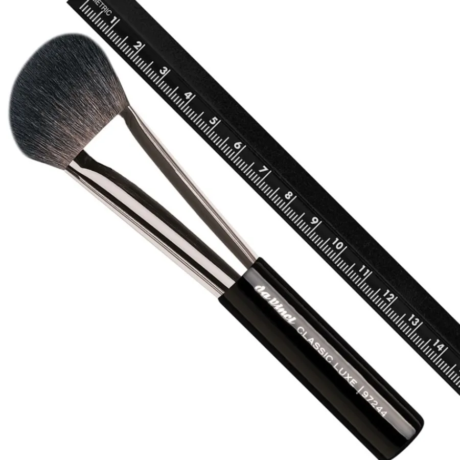 Da Vinci Rougepinsel Luxe Rougepinsel groß, schräg, extrafeine Ziegenhaare von