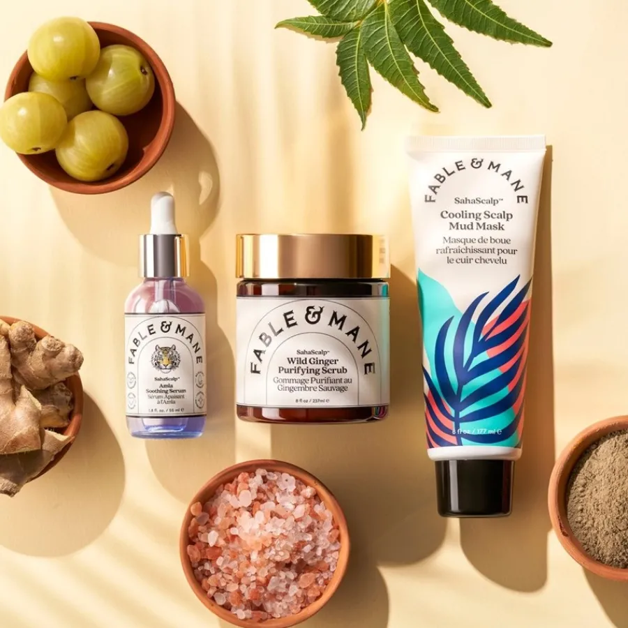 Fable u0026 Mane SahaScalp Cooling Scalp Mud Mask von Fable & Mane New
