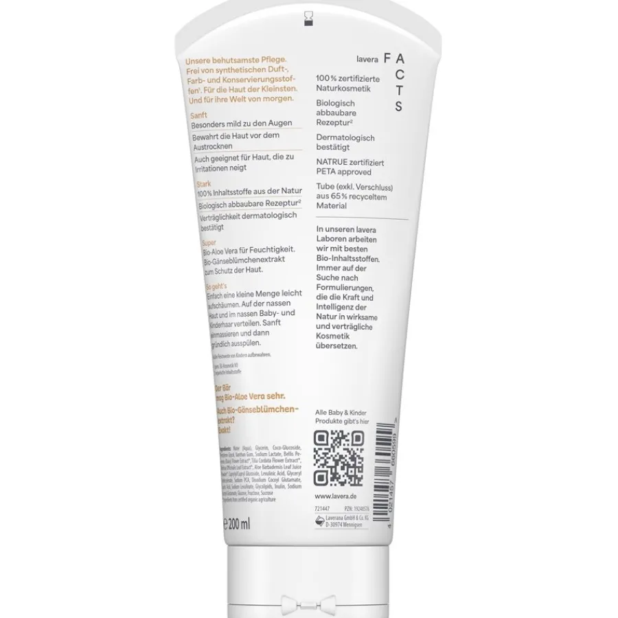 Lavera sanfte Hautpflege Waschlotion & Shampoo von