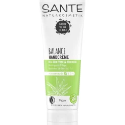 Sante Naturkosmetik Balance Handcreme Bio-Aloe Vera & Mandelöl New