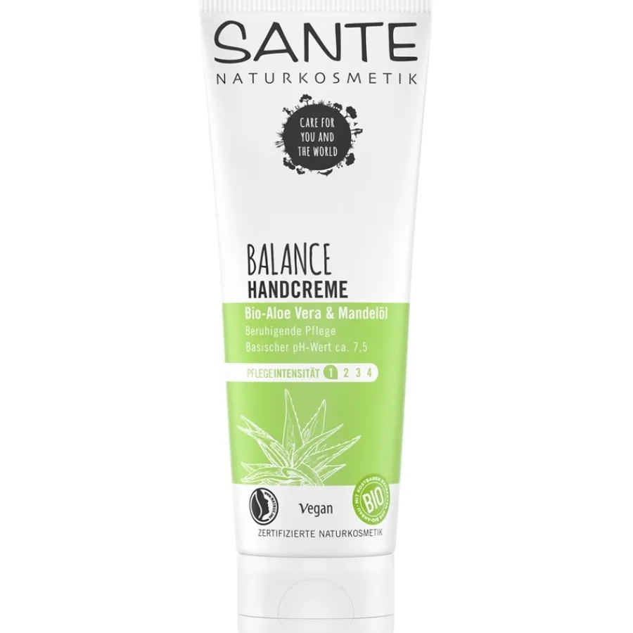 Sante Naturkosmetik Balance Handcreme Bio-Aloe Vera & Mandelöl New
