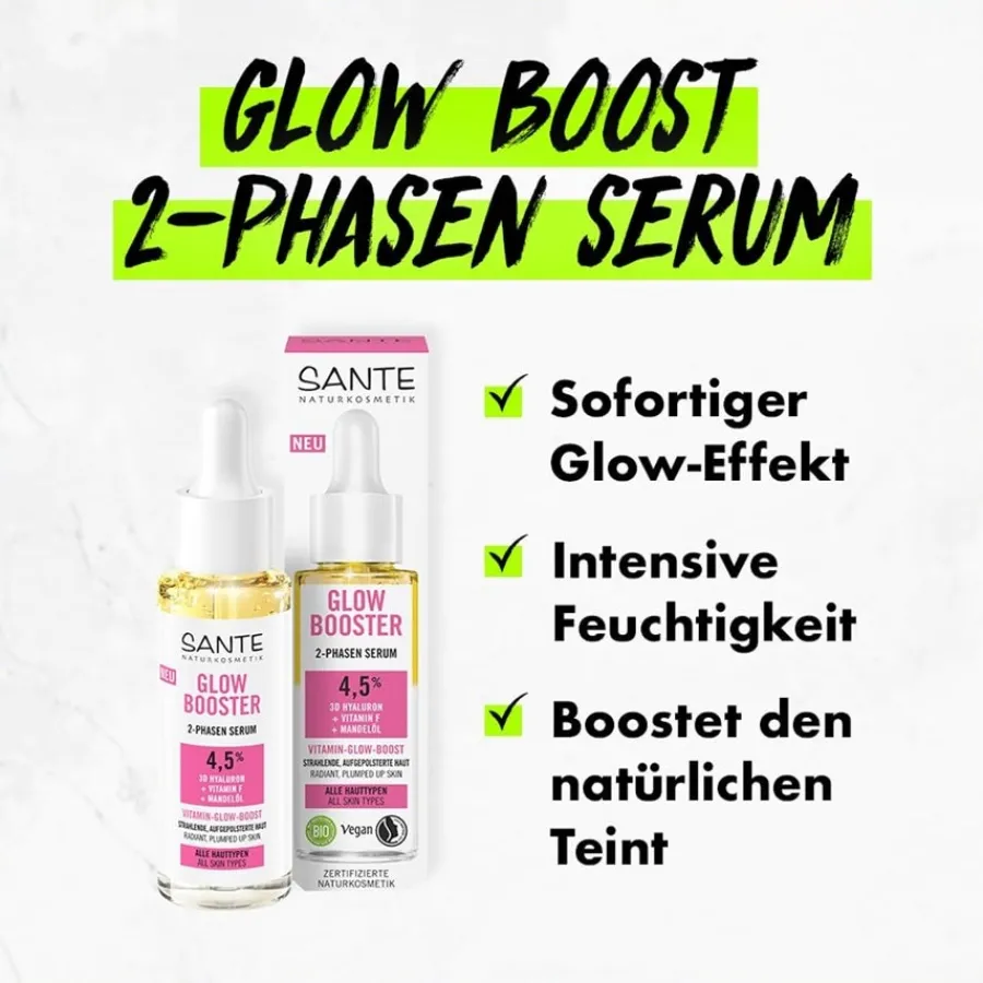 Sante Naturkosmetik Glow Booster Vitamin Serum