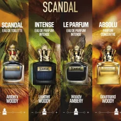 Jean Paul Gaultier Scandal pour Homme Eau de Toilette Spray Refillable von Clearance
