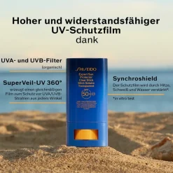 Shiseido Schutz Expert Sun Protector Clear Stick SPF 50+ von
