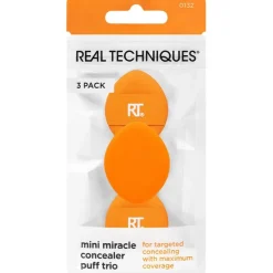 Real Techniques Schwamm-Sets Mini Miracle Concealer Puff Trio von