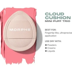 Morphe Schwämme Cloud Cushion Mini Puff Trio von