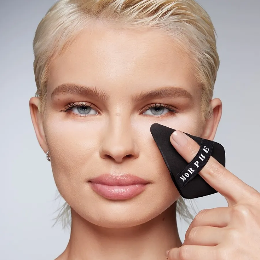 Morphe Schwämme To The Point Dual-Sided Powder Puff von Clearance