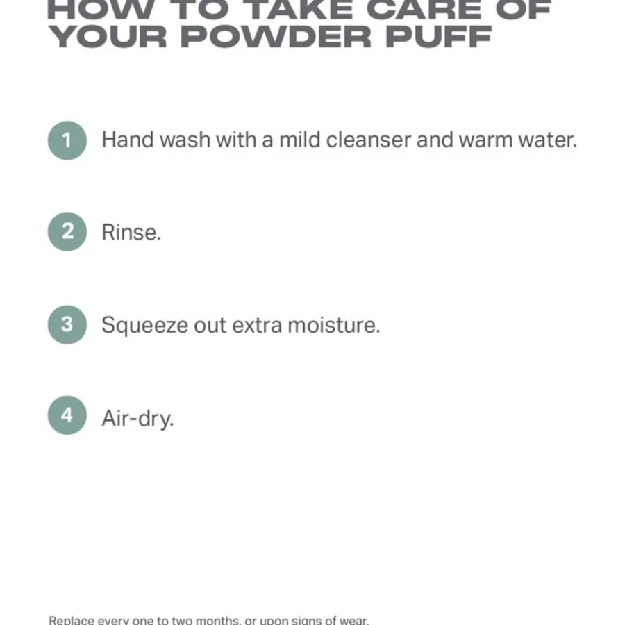 Morphe Schwämme To the Point Dual-Sided Powder Puff von