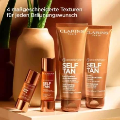 CLARINS Selbstbräuner Addition Concentré Eclat Visage von