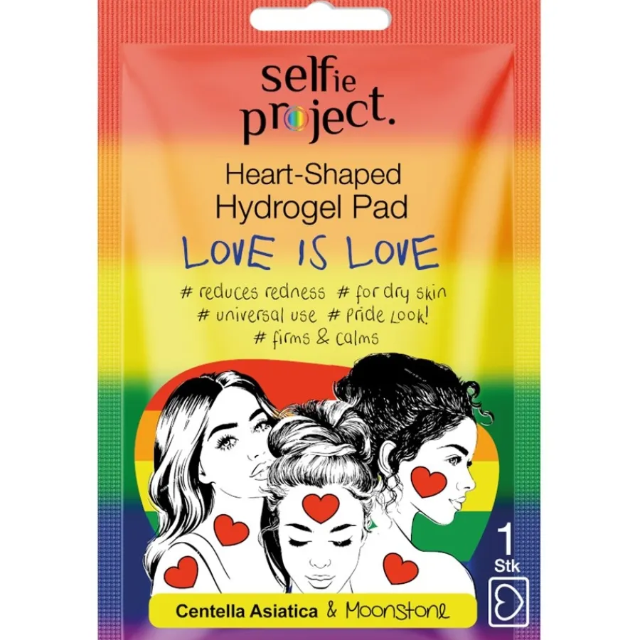 Selfie Project #LoveIsLove Heart-Shaped Hydrating Hydrogel Pad