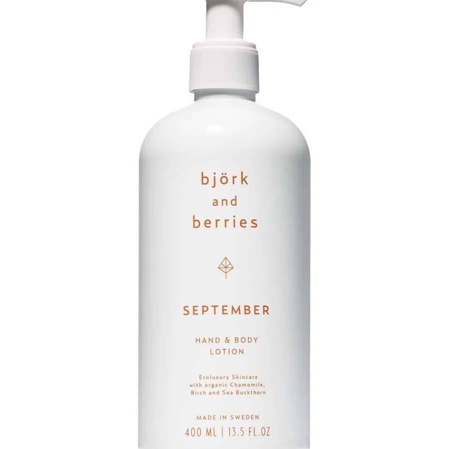 Bju00F6rk u0026 Berries September Hand & Body Lotion von Björk & Berries
