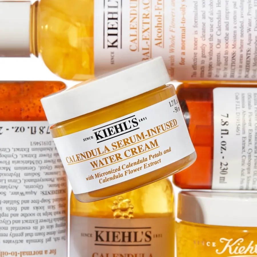 Kiehlu0027s Seren & Konzentrate Calendula Serum-Infused Water Cream von Kiehl's