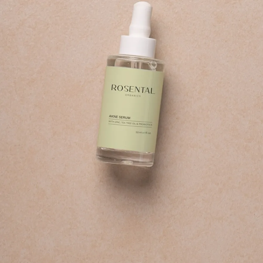 Rosental Organics Seren & Öle Akne Serum with Zinc, Tea Tree Oil & Probiotics von