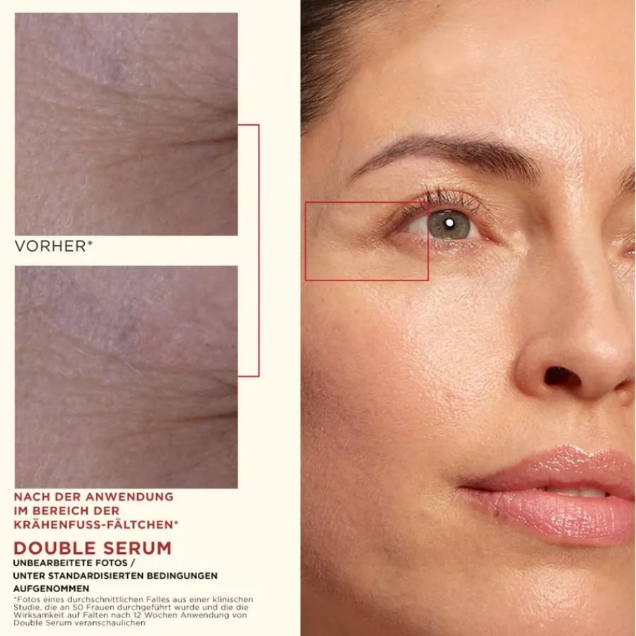 CLARINS Seren Double Serum von