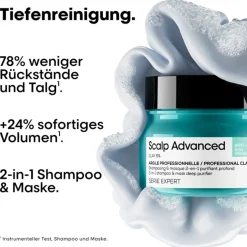 Lu2019Oru00E9al Professionnel Paris Serie Expert Scalp Advanced Anti-Oiliness 2in1 Deep Purifier Clay von L’Oréal Professionnel Paris
