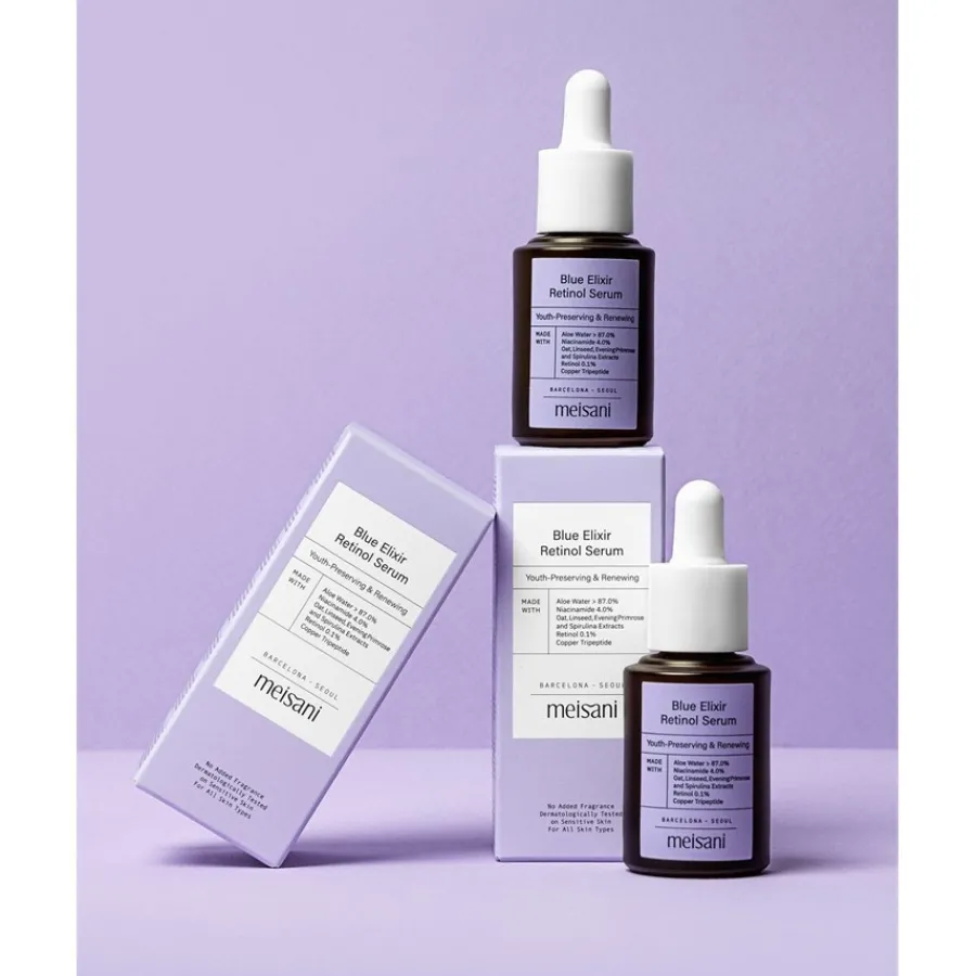 Meisani Serum Blue Elexir Retinol Serum von