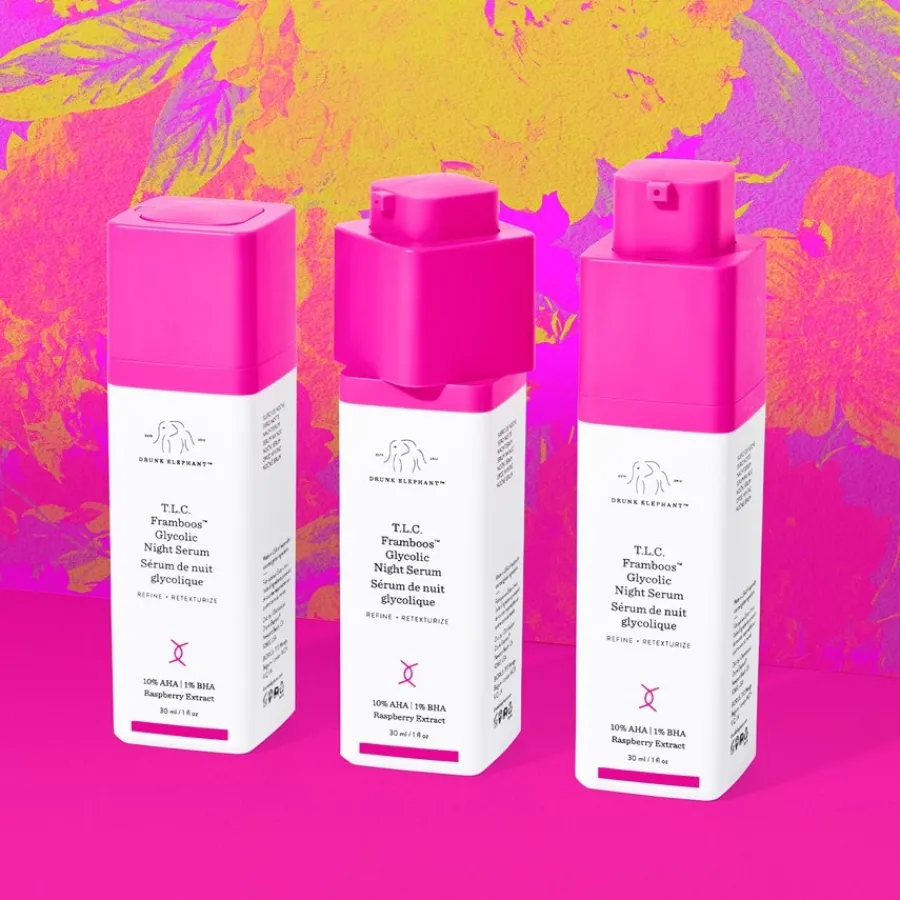Drunk Elephant Serum T.L.C. Framboos™ Glycolic Night Serum von Clearance