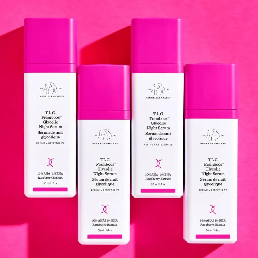 Drunk Elephant Serum T.L.C. Framboos™ Glycolic Night Serum von Clearance