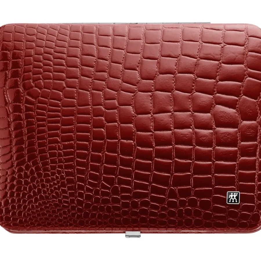 Zwilling Beauty Sets 10-tlg. Maniküre/Pediküre-Etui Rotem Rindleder von