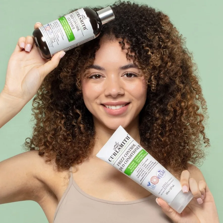 Curlsmith Shampoo & Co-Wash Frizz Control Cleanser von Sale